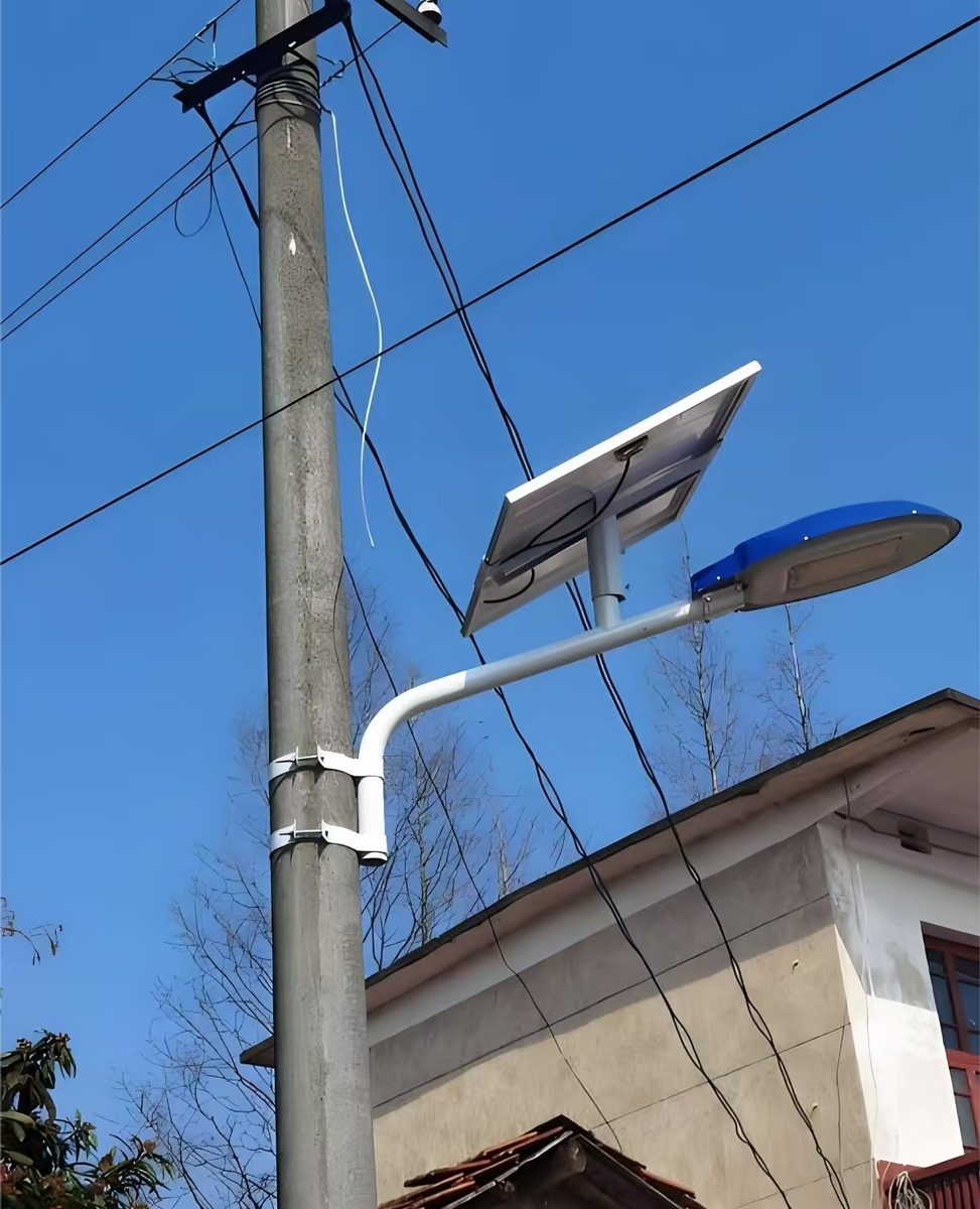 支臂灯安装效果